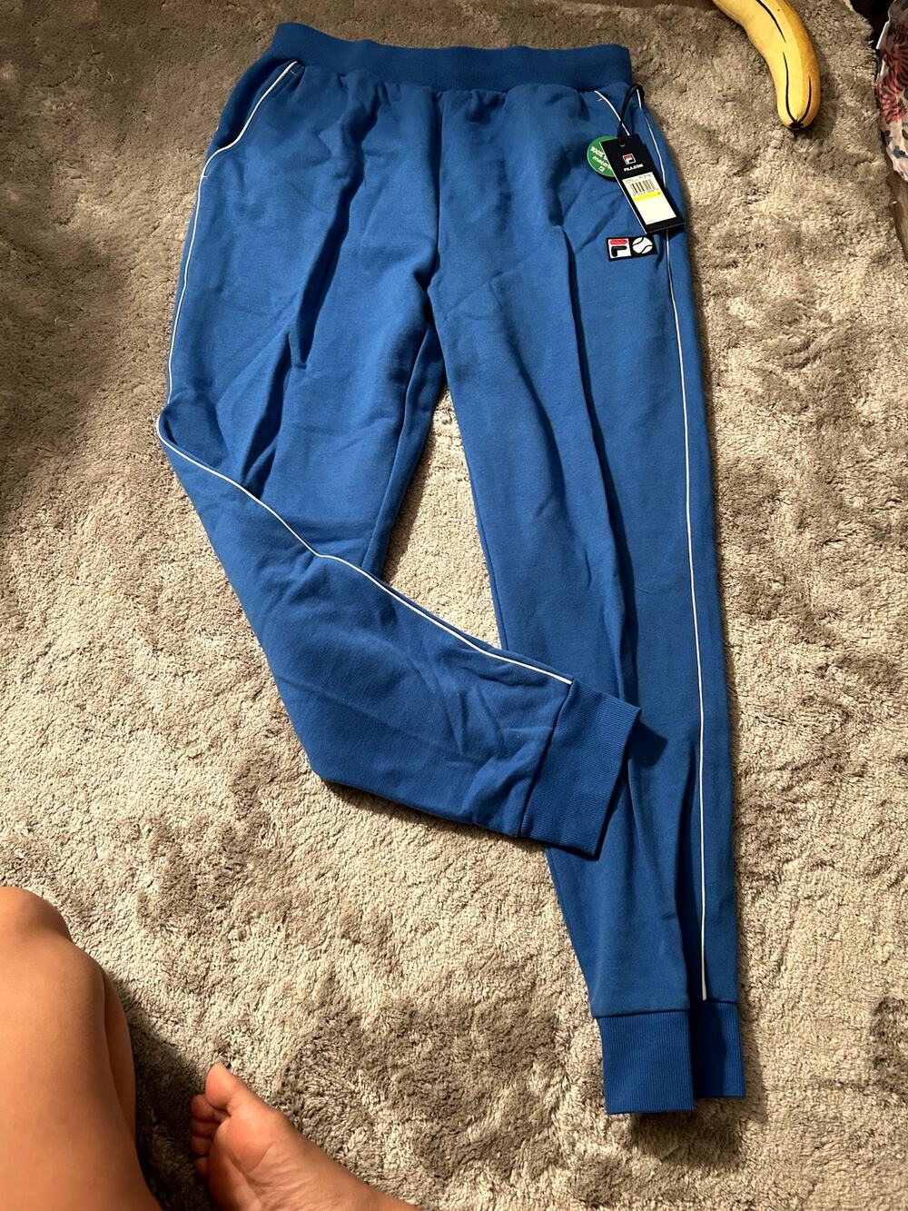 FILA Velour Track Pants